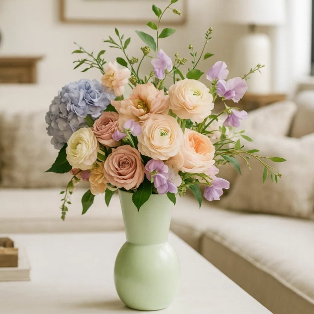 NEW Anthropologie Ceramic Flower Vase